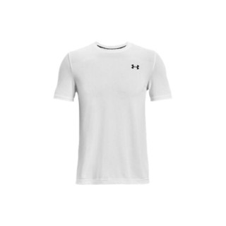 UNDER ARMOUR 安德玛 Seamless 男子运动T恤 1361131-100 白色 L