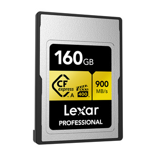 Lexar 雷克沙 GOLD系列 CF存储卡 160GB（900MB/s）