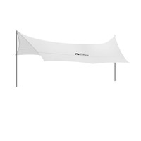 MOBI GARDEN 牧高笛 俊庭 天幕帐篷 NX20661025 晨雾白 520*450*240cm 6-8人 牛津版