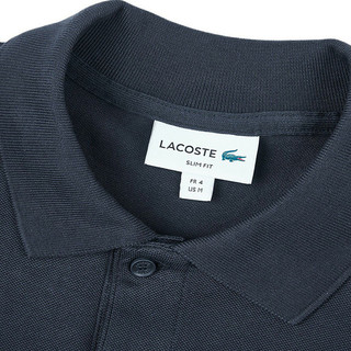 LACOSTE 拉科斯特 男士短袖POLO衫 PH4858 深蓝 L