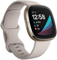 fitbit Sense Advanced 智能手表，带有用于心脏，包括S和L表带）