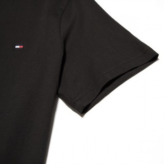 TOMMY HILFIGER 汤米·希尔费格 男士圆领短袖T恤 09T3139 黑色 XL