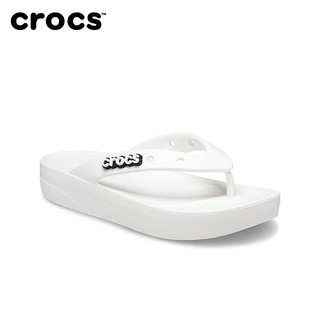 crocs 卡骆驰 周雨彤同款Crocs人字拖鞋卡骆驰夏季经典云朵女士拖鞋凉鞋|207714