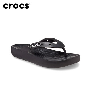 crocs 卡骆驰 周雨彤同款Crocs人字拖鞋卡骆驰夏季经典云朵女士拖鞋凉鞋|207714