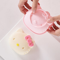 学厨 HELLO KITTY(凯蒂猫)正版授权 4寸硅胶布丁慕斯蛋糕模具 KT7044
