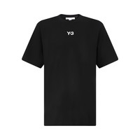 Y-3 男士圆领短袖T恤 HG6091 黑色 S
