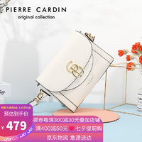 皮尔·卡丹 皮尔卡丹(pierre cardin)简约女包时尚斜挎包女士百搭牛皮单肩小方包包女包礼盒