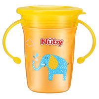 有券的上：Nuby 努比 儿童学饮魔术杯 240ml 大象