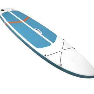 DECATHLON 迪卡侬 COMPACT X100 M sup充气式桨板 8736000 白色+蓝色 2.7m