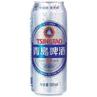 青岛啤酒 8度淡爽 500ml*6罐