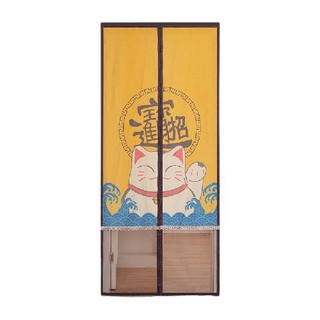 徽盛招财猫魔术贴防蚊门帘90205cm