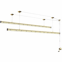 HOTATA 好太太 晒客系列 SK-107 升降式晾衣架 2.4m 金色