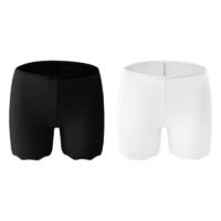 YUZHAOLIN 俞兆林 女士安全裤 YZL-NZH06-0405 波浪款 2条装(黑色+白色) M