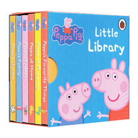 《Peppa Pig little Library 小猪佩奇手掌纸板书》（英文原版、套装共6册）