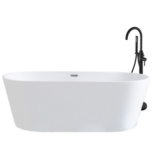 carborui 卡柏瑞 KBR-6203 独立式浴缸 瓷白色 1.5m