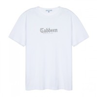 Cabbeen 卡宾 男士圆领短袖T恤 3211132009 白色 XXXL