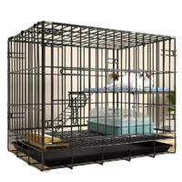 憨憨宠 600-2 双层猫笼 黑色 59*42.5*50cm