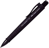 辉柏嘉 Poly Matic 机械铅笔自动 0.5 毫米 - 长橡皮擦黑色