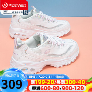 SKECHERS 斯凯奇 女鞋子 22夏季新款潮流运动鞋增高熊猫鞋耐磨