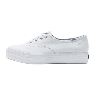 Keds 女士低帮帆布鞋 WF57298 白色 35.5