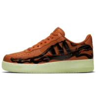 NIKE 耐克 Air Force 1 '07 Skeleton QS 中性运动板鞋 CU8067-800 橙骨 44