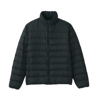 MUJI 無印良品 男士立领羽绒服 ADG11C1A 黑色 XL