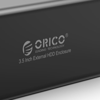 ORICO 奥睿科 3.5英寸 两盘位 SATA硬盘盒 USB 3.0 9528