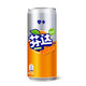 PLUS会员：Fanta 芬达 无糖零卡 橙味汽水 摩登罐 碳酸饮料 330ml*24罐  整箱装