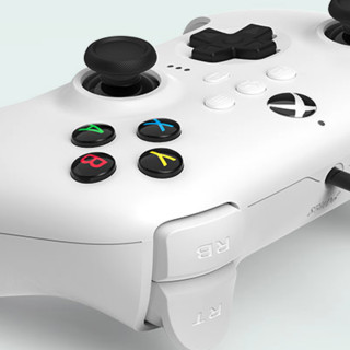 8BITDO 八位堂 猎户座 Xbox版 有线游戏手柄 冰雪白