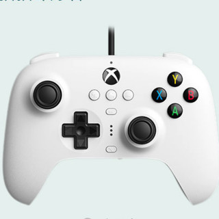 8BITDO 八位堂 猎户座 Xbox版 有线游戏手柄 冰雪白