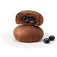 亚膳 蓝莓黑巧克力欧包夹心全麦面包低脂无糖精早餐代餐健康零食品 蓝莓黑巧欧包68g*6只