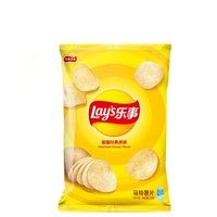 Lay's 乐事 原切薯片70克*3袋多口味原味烧烤黄瓜番茄红烩 膨化食品