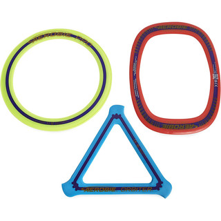 AEROBIE 椭圆飞环套装 绿色+红色+蓝色