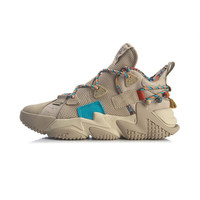 LI-NING 李宁 溯系列 驼铃 敦煌博物馆联名款 男子休闲运动鞋 AGLQ163-2 浮土色 42