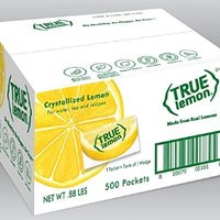 True Citrus 无糖速溶柠檬果汁粉，0.03 盎司，500 包