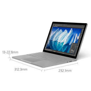 Microsoft 微软 Surface Book 六代酷睿版 13.5英寸 二合一笔记本电脑