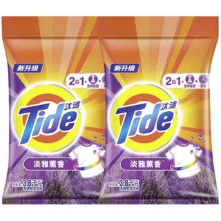 Tide 汰渍 洁净透亮洗衣粉 3.8kg 淡雅熏香