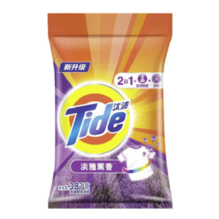 Tide 汰渍 洁净透亮洗衣粉 3.8kg 淡雅熏香