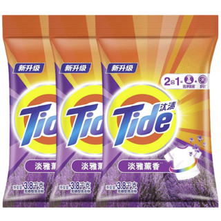 Tide 汰渍 洁净透亮洗衣粉 3.8kg 淡雅熏香