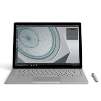 Microsoft 微软 Surface Book 六代酷睿版 13.5英寸 二合一笔记本电脑 银色 (酷睿i7-6600U、1G独显、16GB、1TB SSD、3K）