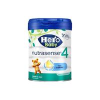 PLUS会员：Hero Baby nutrasense系列 白金版儿童奶粉 4段 700g