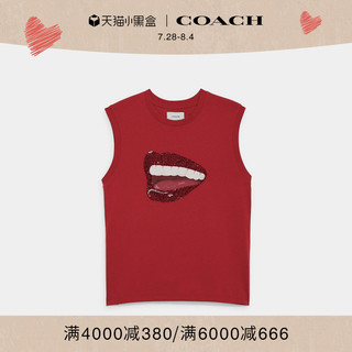 COACH/蔻驰X TOM WESSELMANN 女士无袖T恤