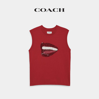 COACH/蔻驰X TOM WESSELMANN 女士无袖T恤