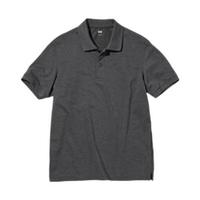 UNIQLO 优衣库 男士短袖POLO衫 448874 深灰色 XL