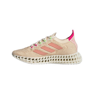 adidas 阿迪达斯 4DFWD W 女子跑鞋 Q46444 土黄/红/荧光绿 36.5