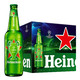 Heineken 喜力 大瓶装啤酒500ml*12瓶/箱 整箱装新老包装随机发放