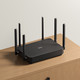 MI 小米 Redmi 红米 AX系列 AX6S 双频3200M 家用千兆Mesh无线路由器 Wi-Fi 6 单个装 黑色