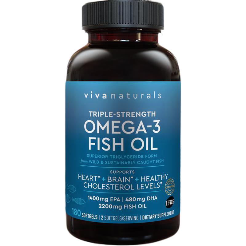 Omega-3深海鱼油软胶囊 180粒
