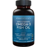 Viva Naturals Omega-3深海鱼油软胶囊 180粒加