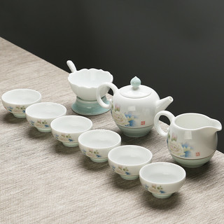 苏氏陶瓷 J0019 天香 茶具套装 9件套